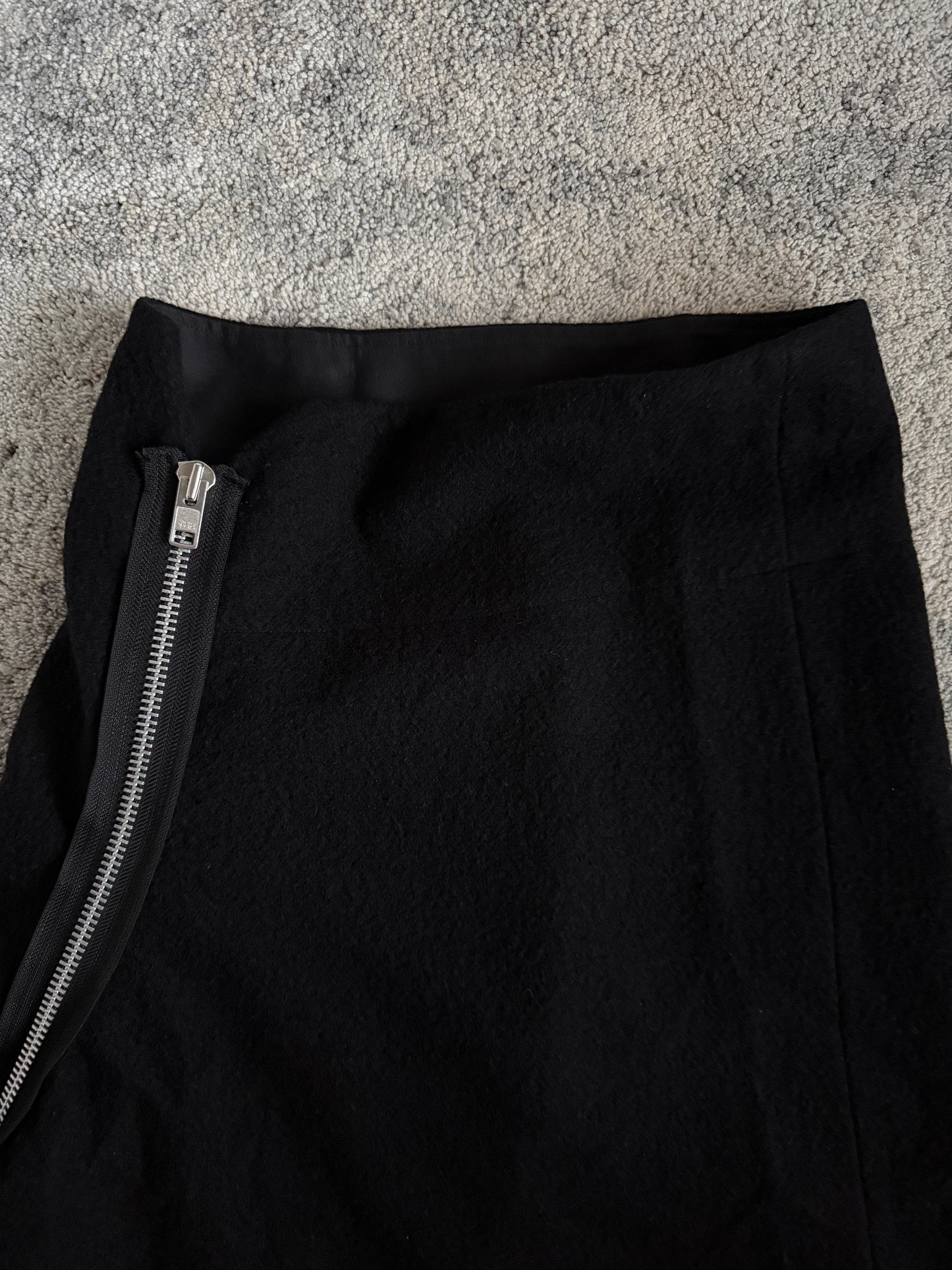 Comme Des Garçons Tricot 2004 wool asymmetrical skirt