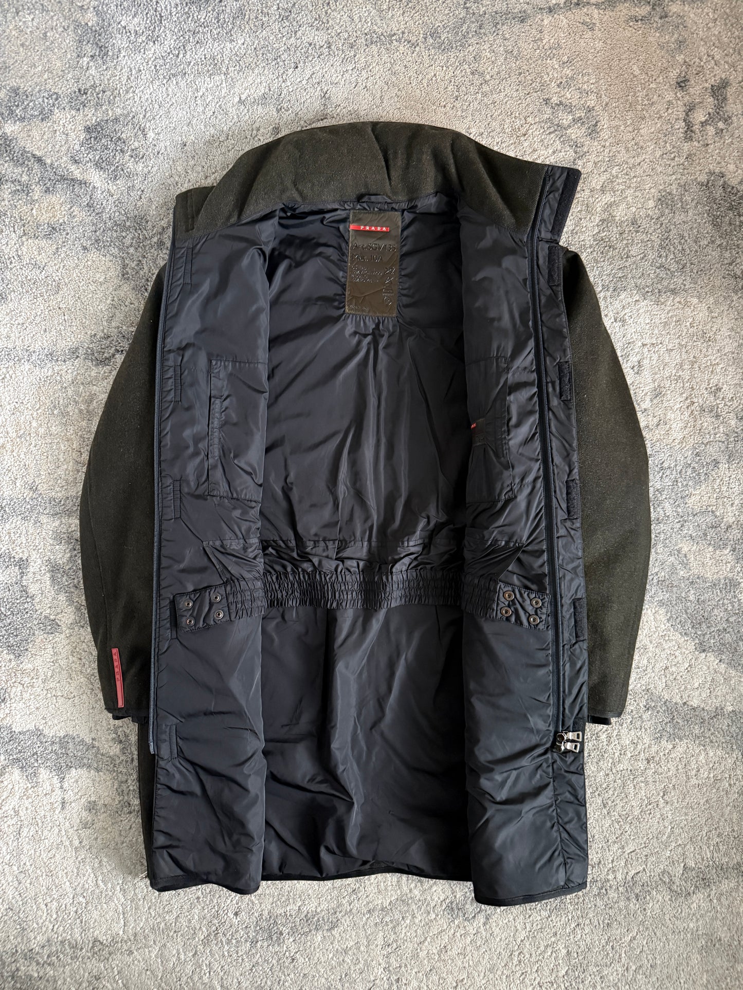Prada 2000’s wool long coat