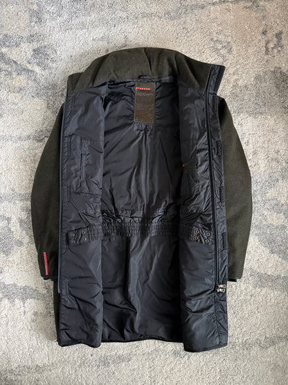 Prada 2000’s wool long coat