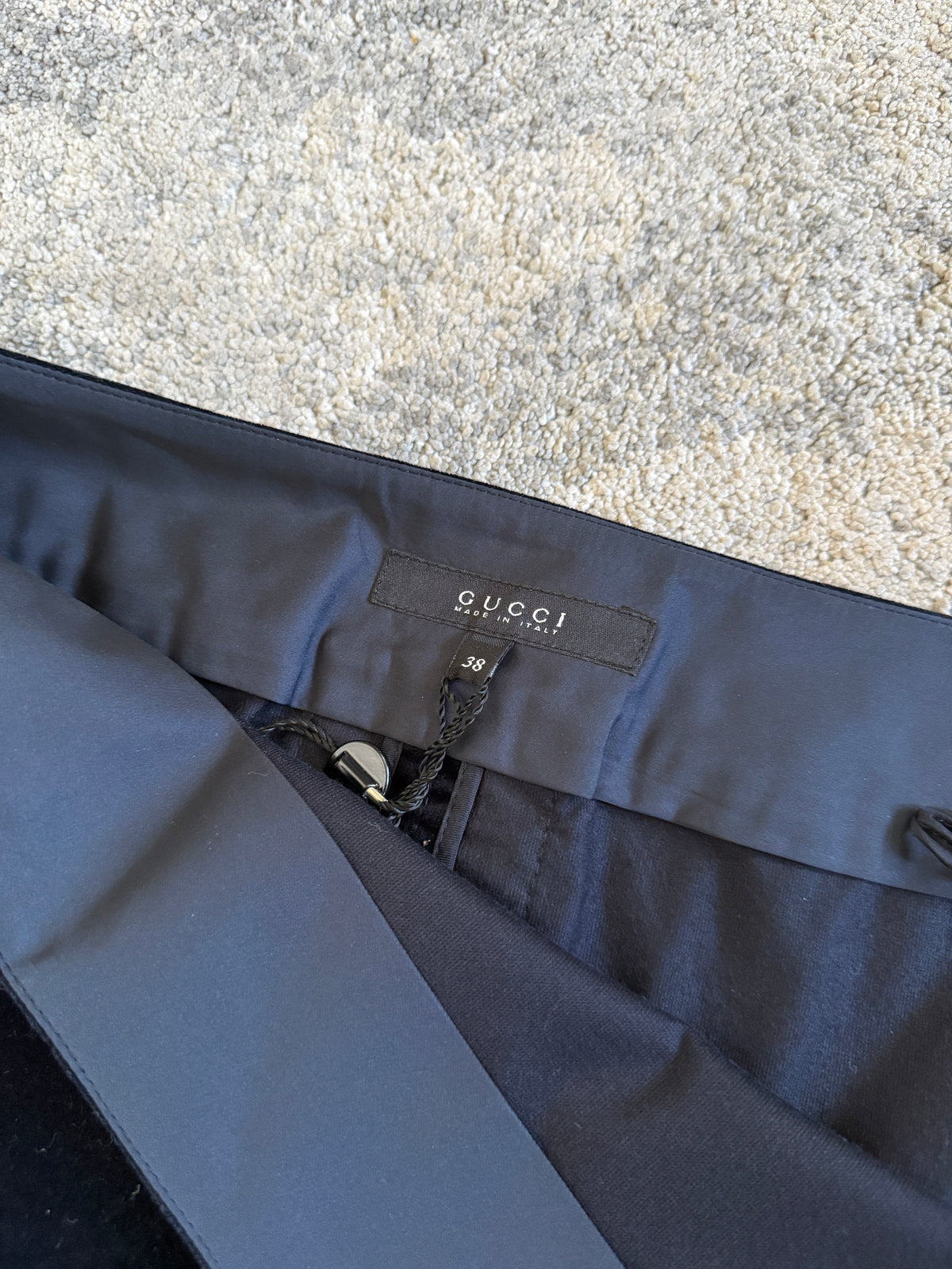 Gucci 2005 velvet skirt