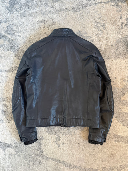 Prada 1999 leather motorcycle jacket