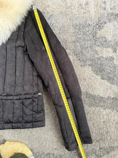 Louis Vuitton 2000’s silk puffer jacket