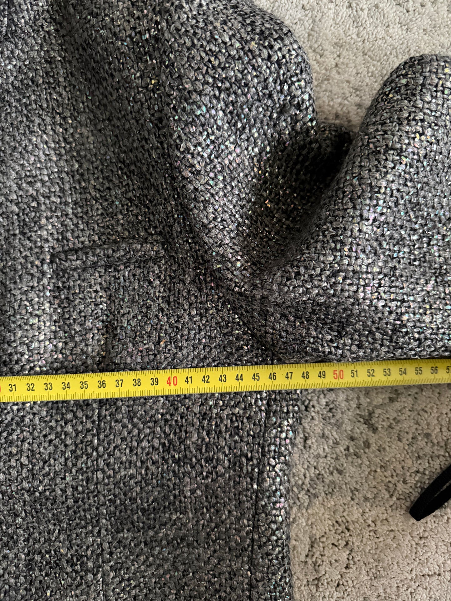 Miu Miu FW1998 wool iridescent coat