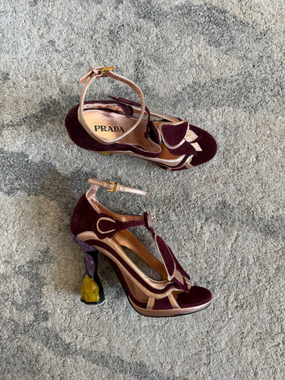 Prada SS2008 fairy leather heels