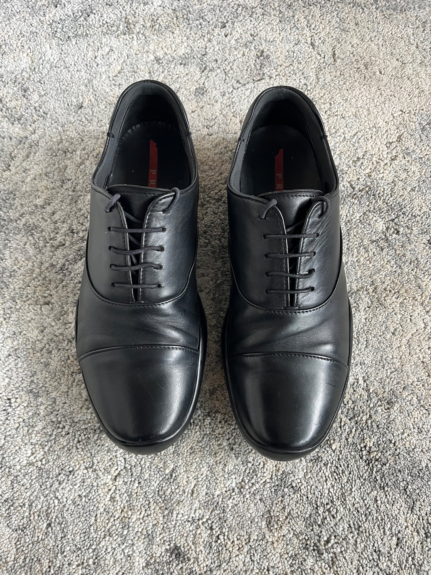 Prada SS1999 sport leather derby