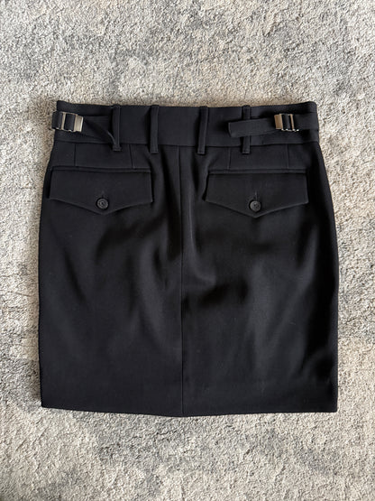 Gucci FW1998 wool mini skirt by Tom Ford