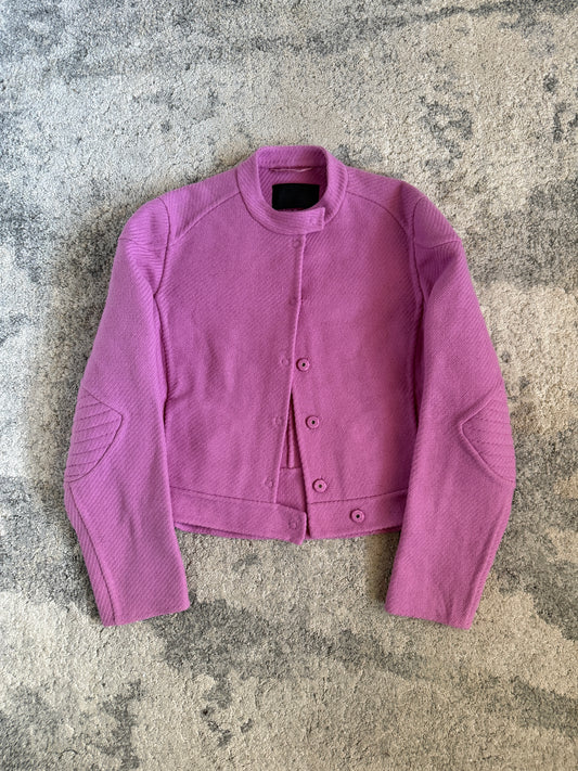 Prada FW1998 wool motorcycle jacket