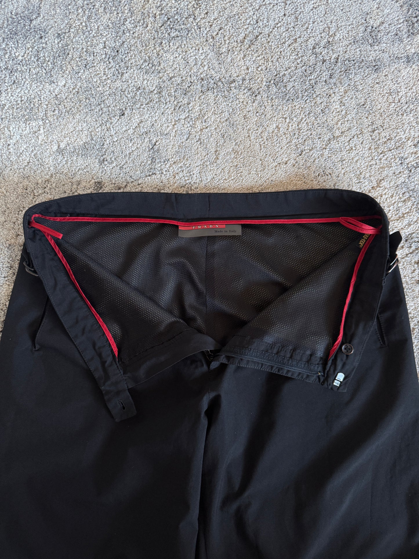 Prada 2000’s gore-tex double knee pants