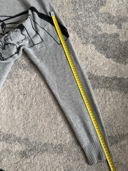 Prada SS2018 cashmere comics sweater