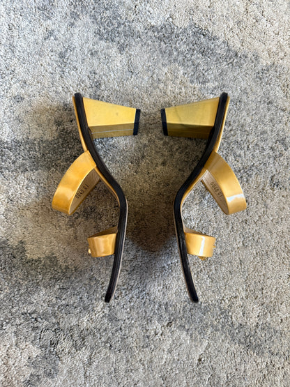 Louis Vuitton SS2000 patent leather heels