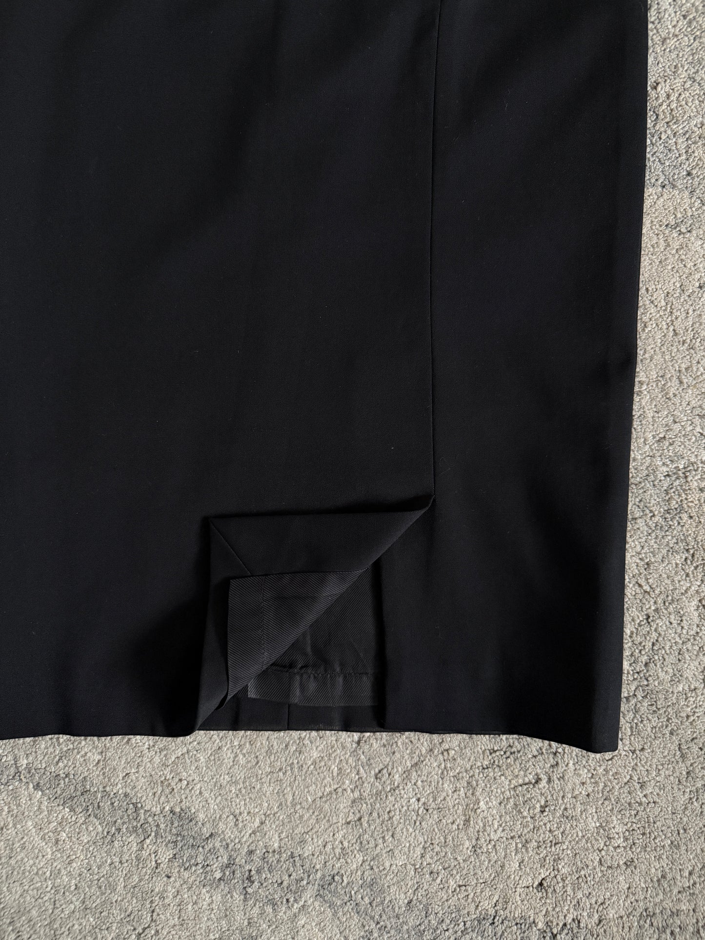 Gucci FW1998 wool tailored skirt by Tom Ford