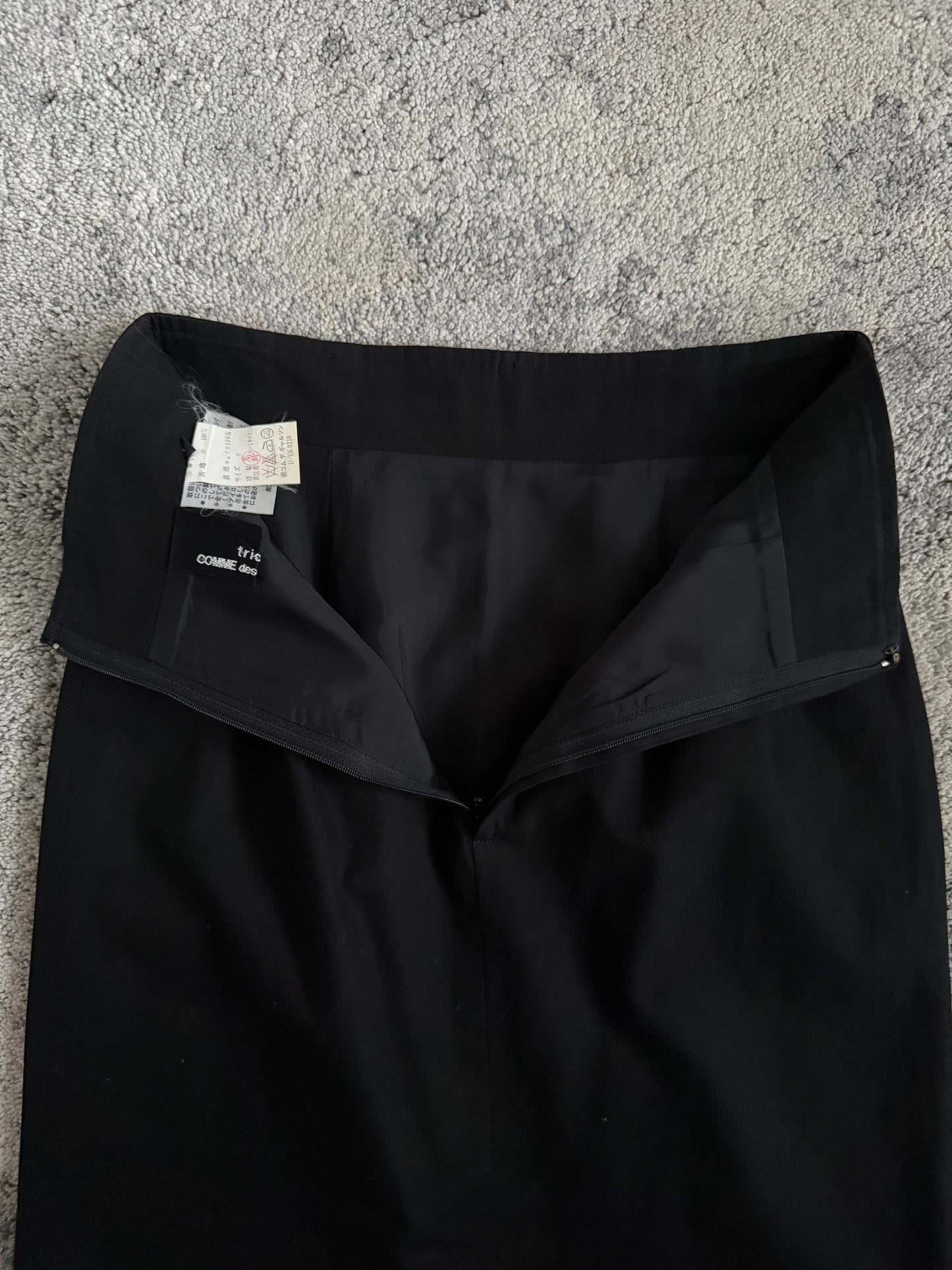 Comme Des Garçons Tricot 1992 cotton long skirt