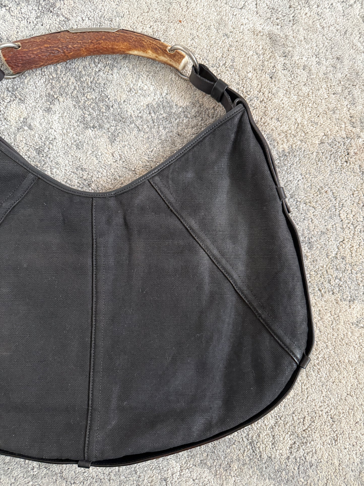 Yves Saint Laurent FW2002 canvas Mombasa