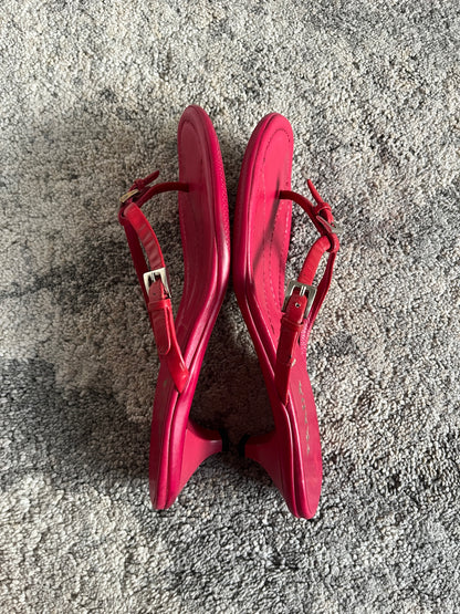 Prada 2000’s heels flip flop