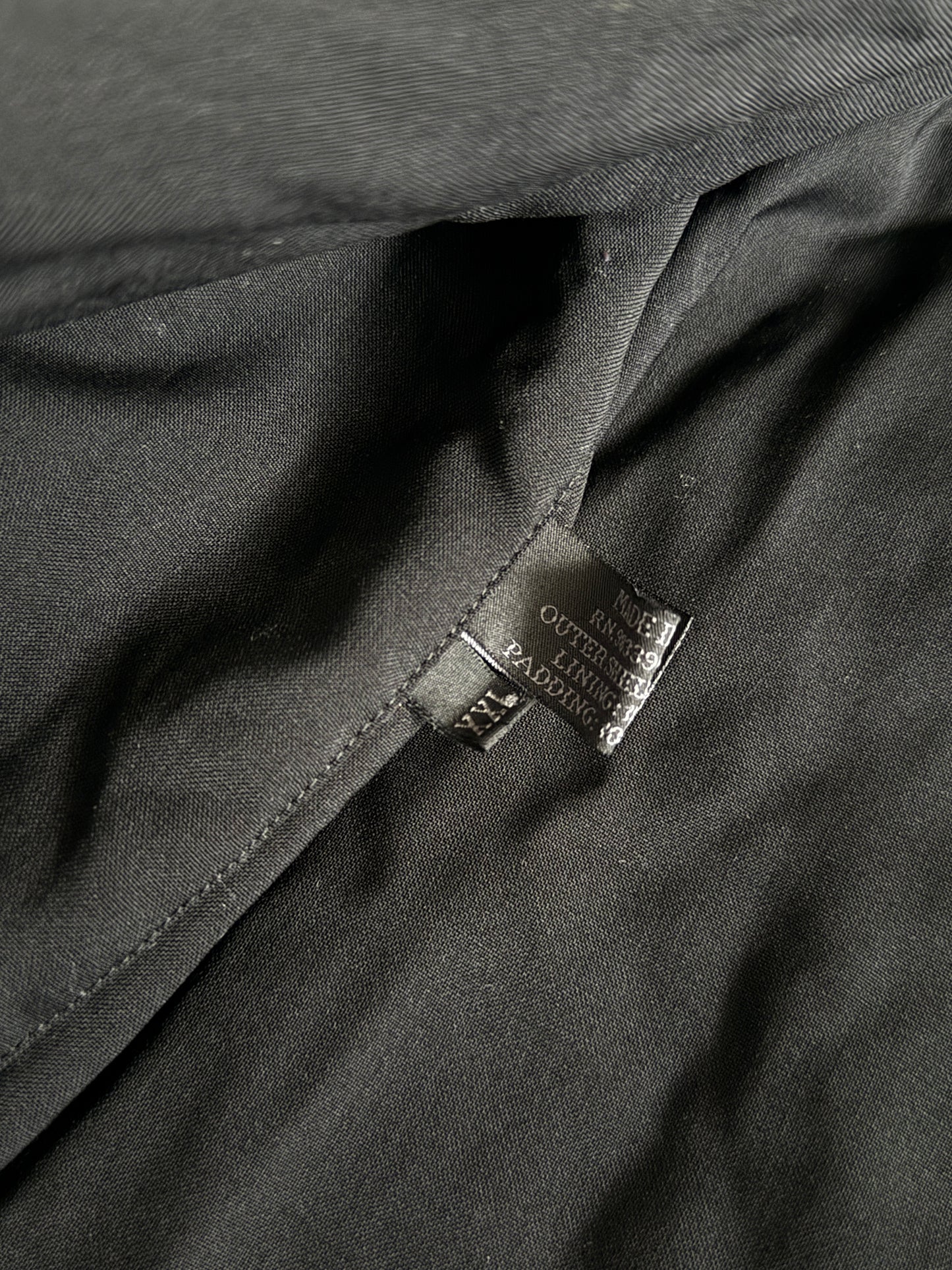 Prada 1998 nylon mid length trench