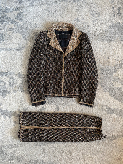 Prada FW2000 wool tailored set
