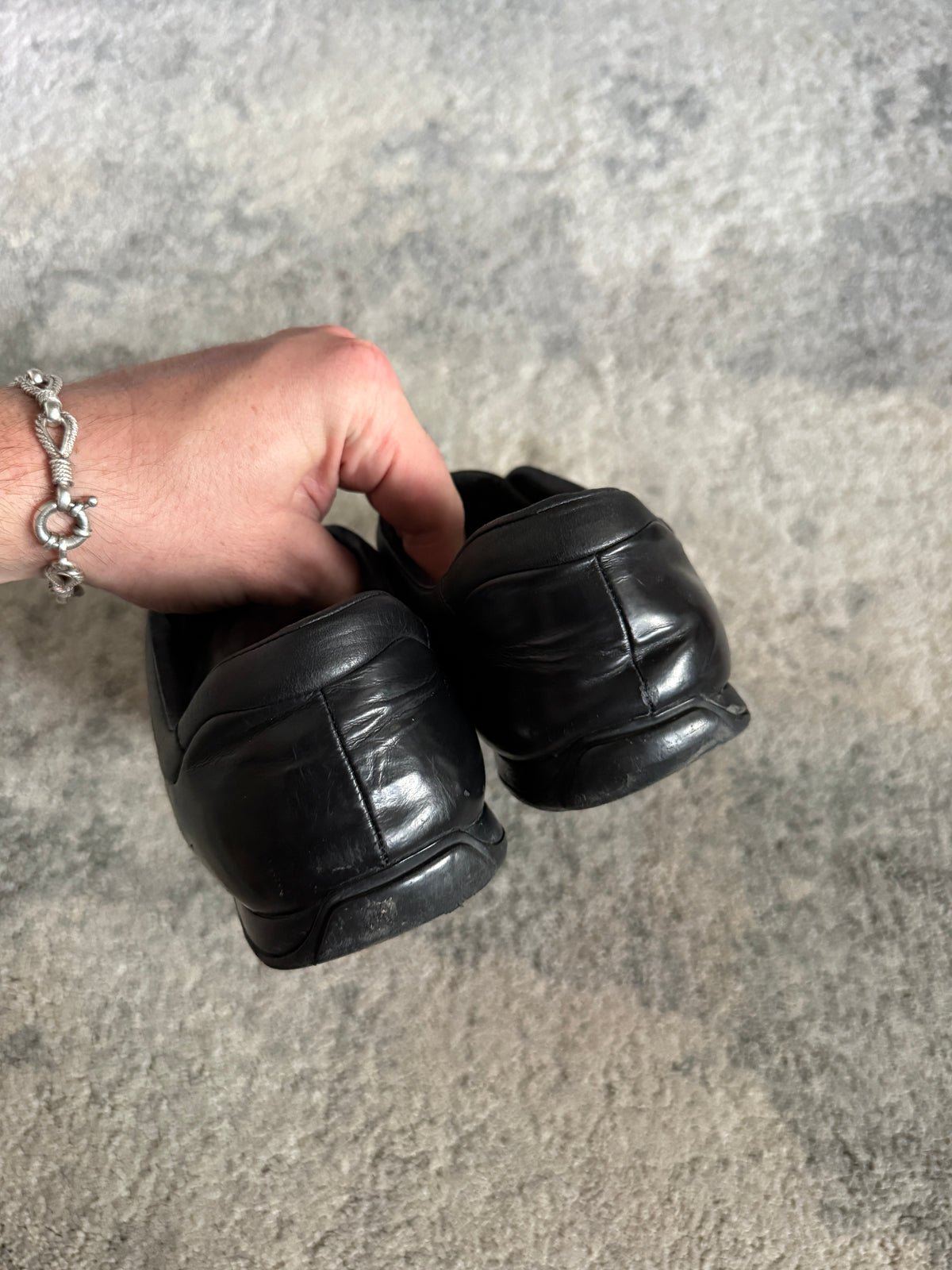 Prada 2000’s leather trainers