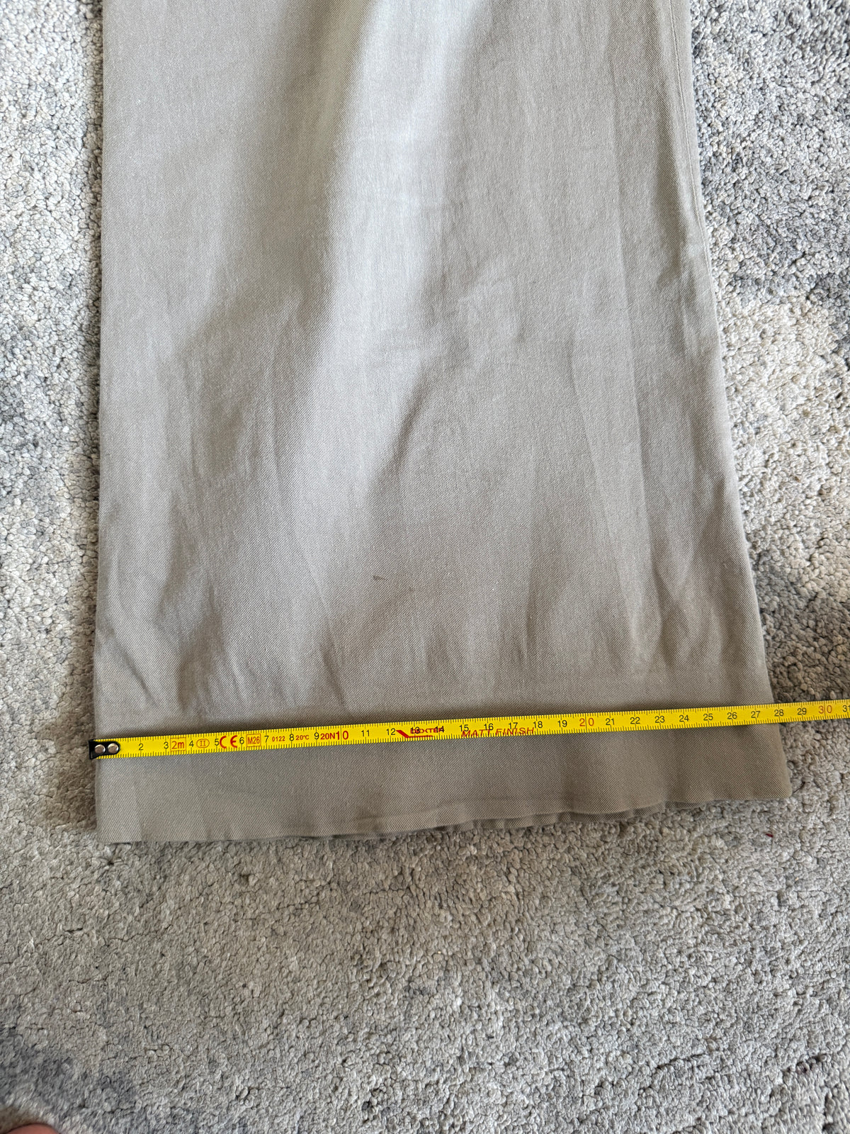 Gucci SS2000 cotton pants