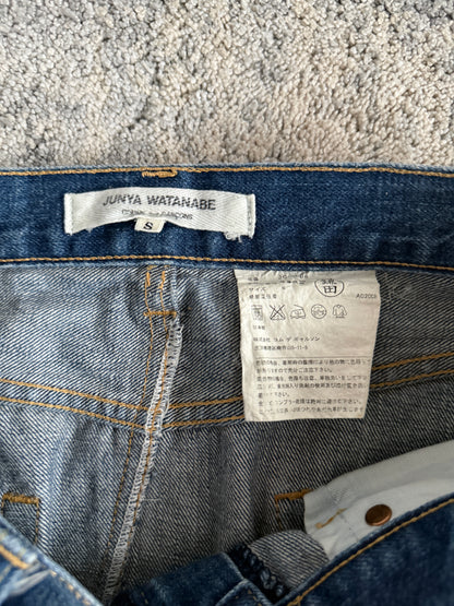 Junya Watanabe SS2009 reconstructed denim skirt