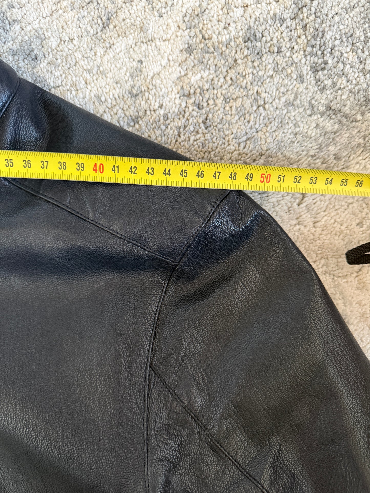 Prada 1999 leather motorcycle jacket