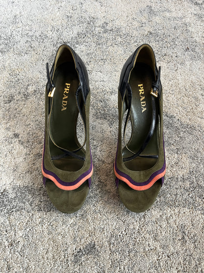 Prada SS2008 fairy leather heels