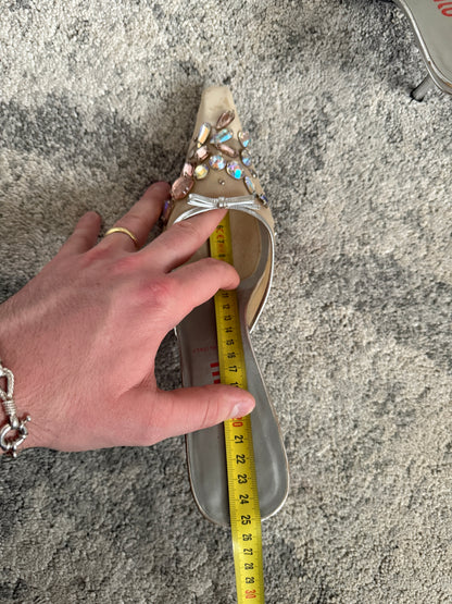Miu Miu 1990’s crystals heels