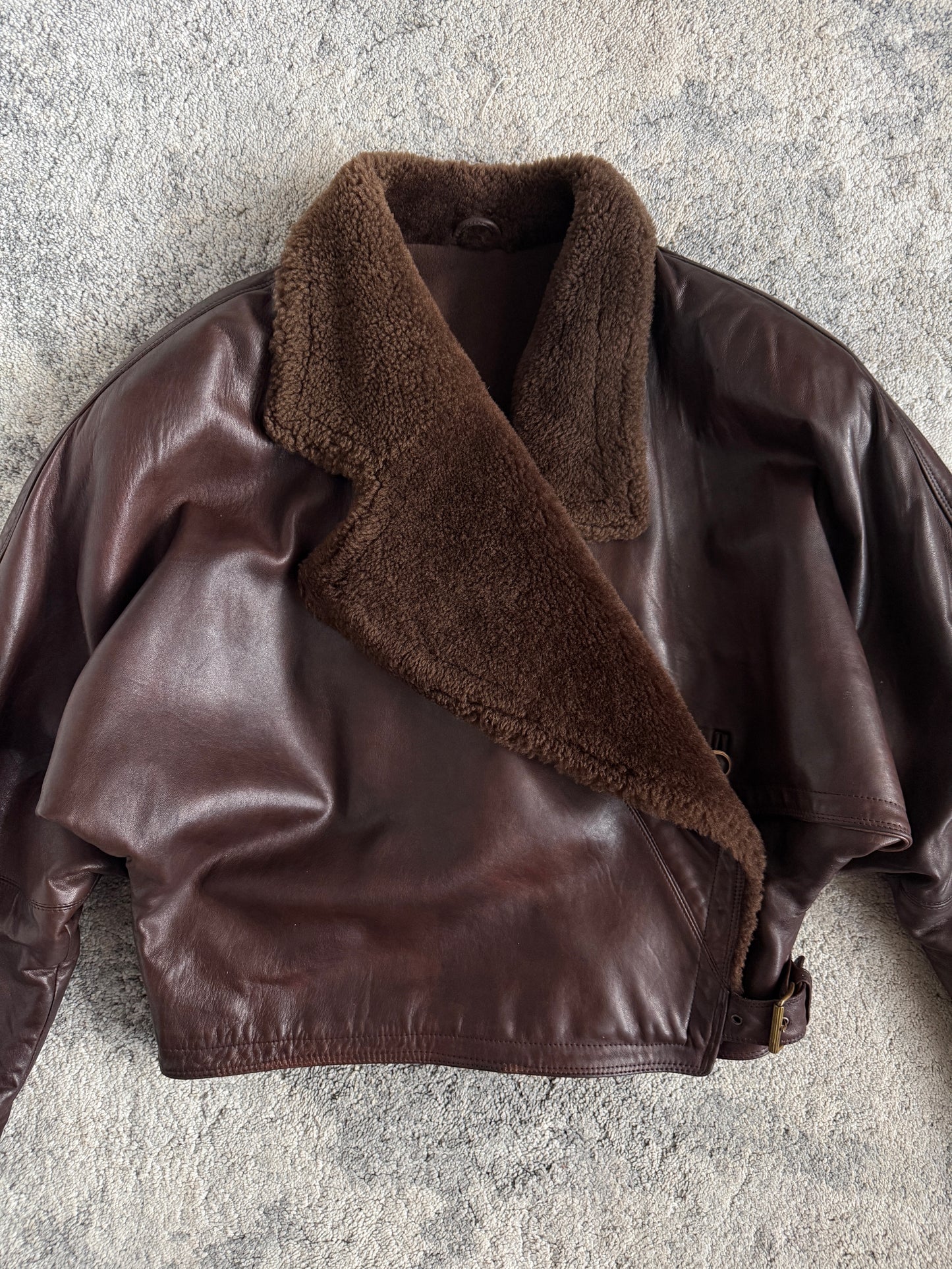 Gianni Versace 1980’s leather jacket