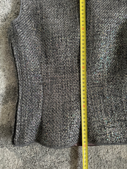 Miu Miu FW1998 wool iridescent top