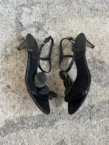 Miu Miu 2000’s leather sequins heels