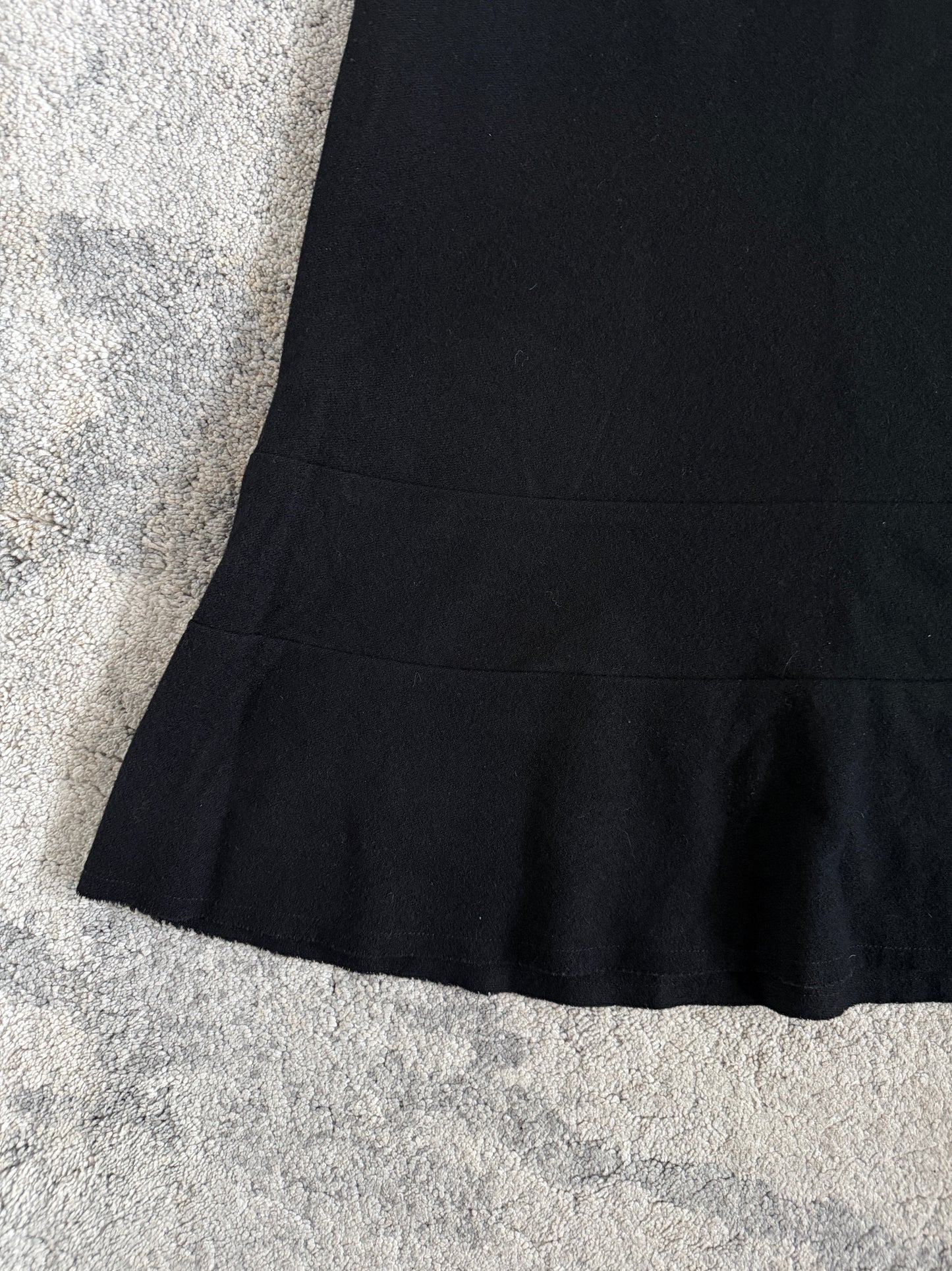 Comme Des Garçons Tricot 2000 wool long skirt