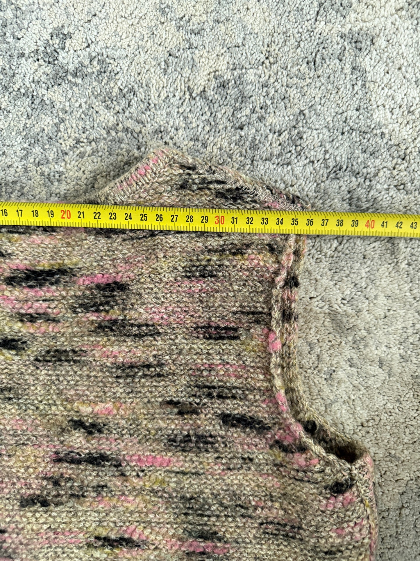 Chanel FW1999 wool tweed tank top