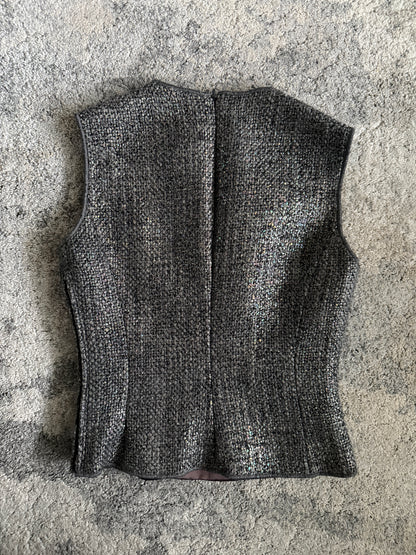 Miu Miu FW1998 wool iridescent top