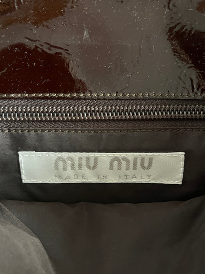 Miu Miu FW1999 psychedelic leather bag