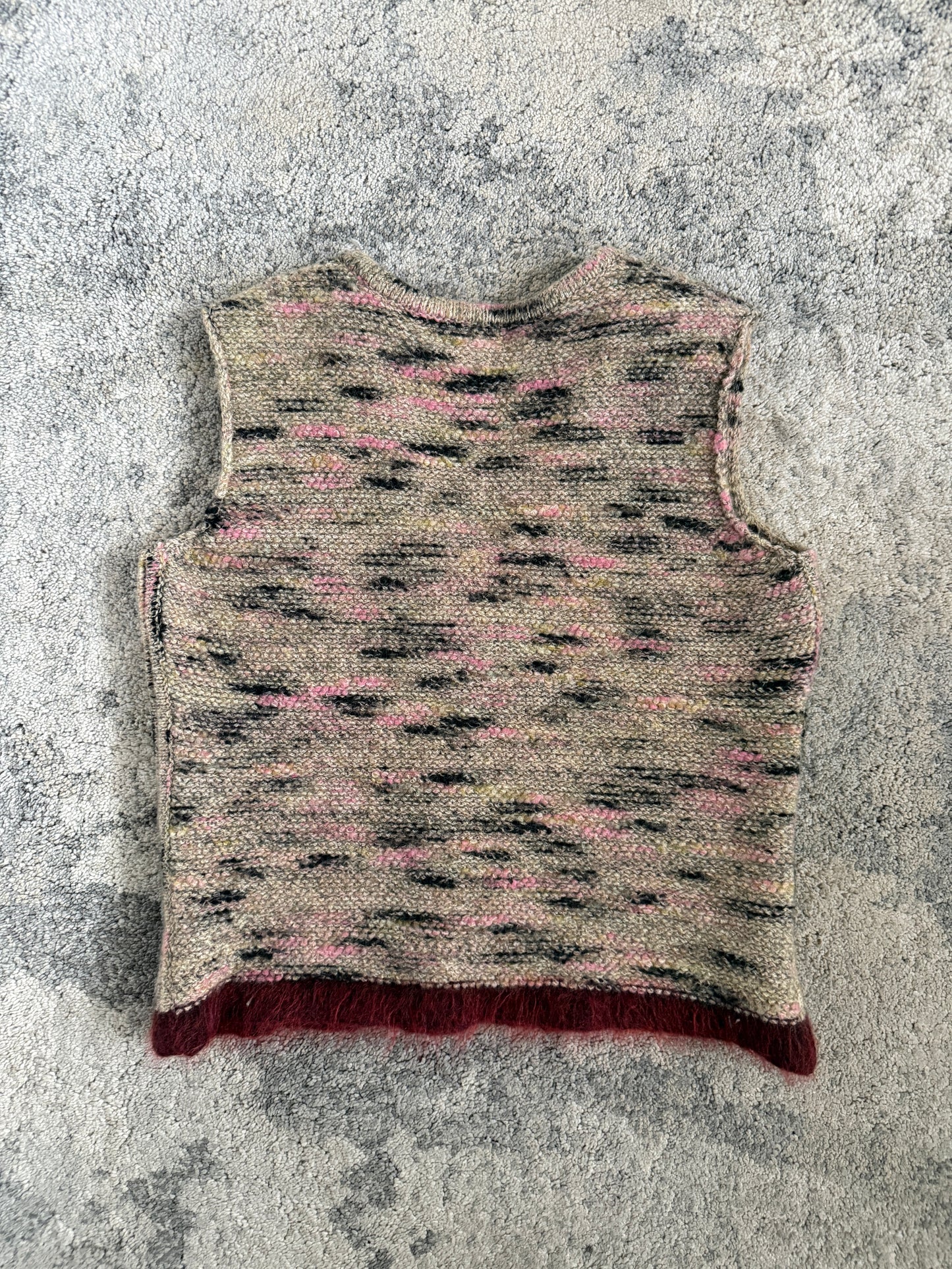 Chanel FW1999 wool tweed tank top