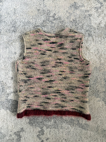 Chanel FW1999 wool tweed tank top