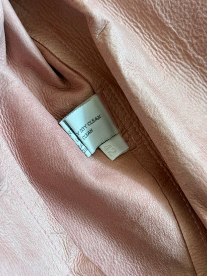 Prada SS2000 shiny leather jacket