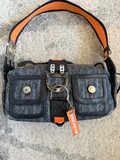 Dior FW2005 Remove before flight monogram bag