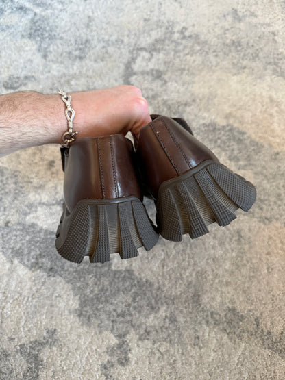 Miu Miu FW1999 leather Velcro trainers