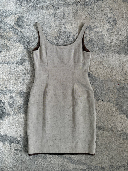 Prada SS1999 linen & cotton dress
