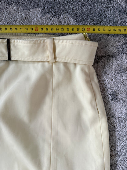 Miu Miu 1993 nylon & rayon mini skirt