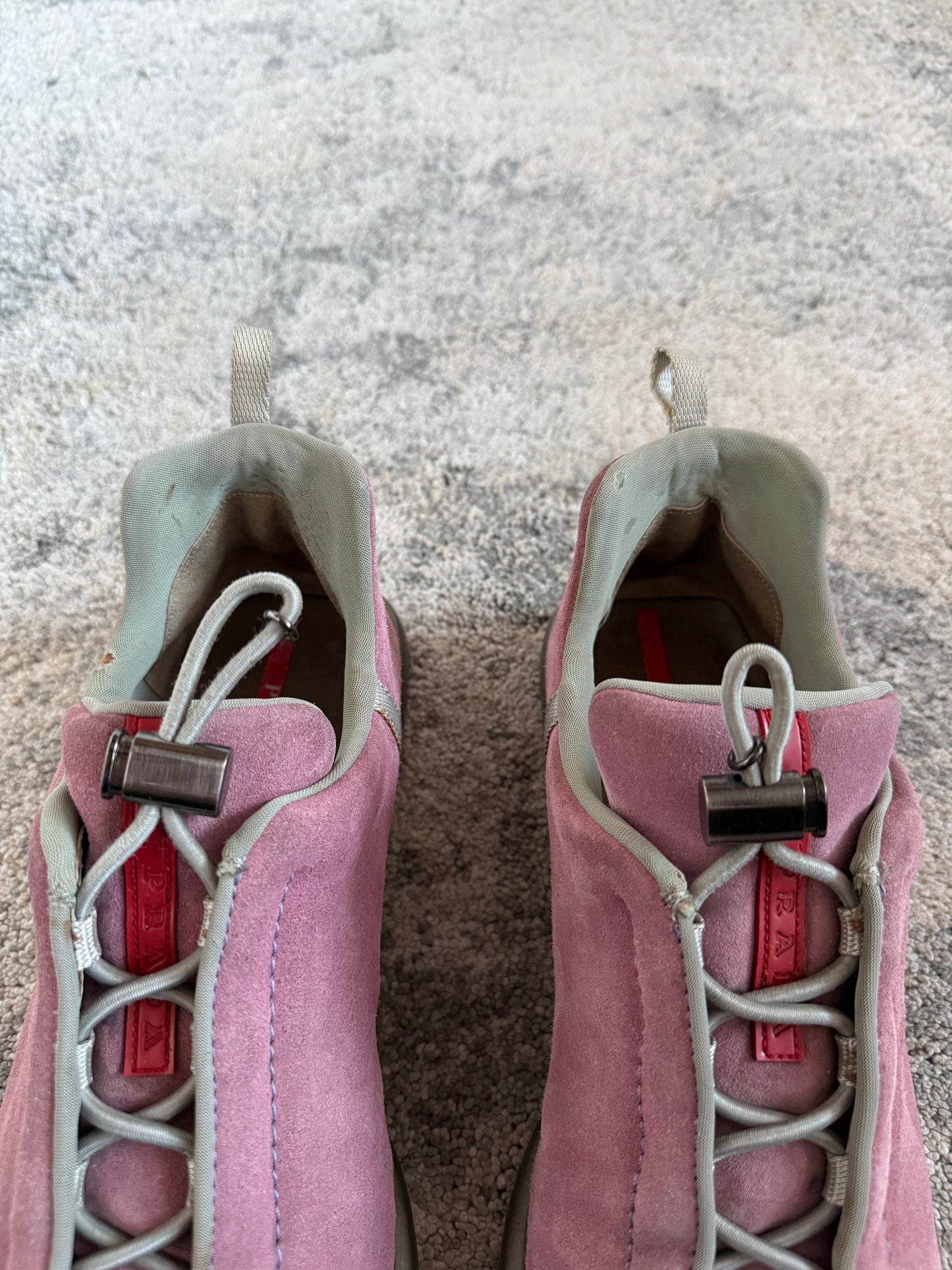 Prada SS2000 suede trainers