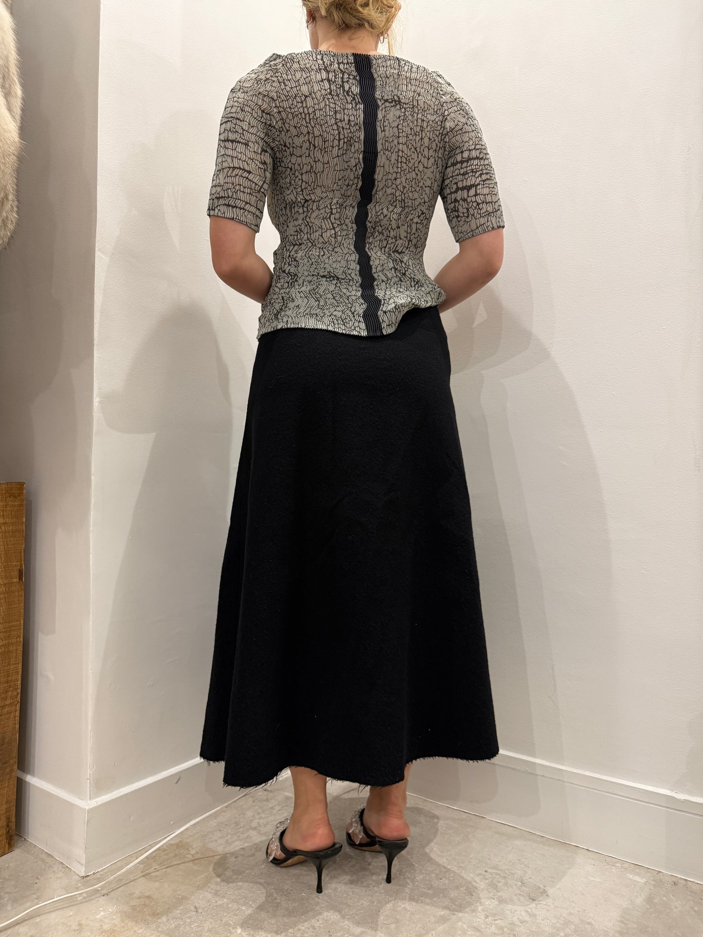 Issey Mitake 2000’s pleated top