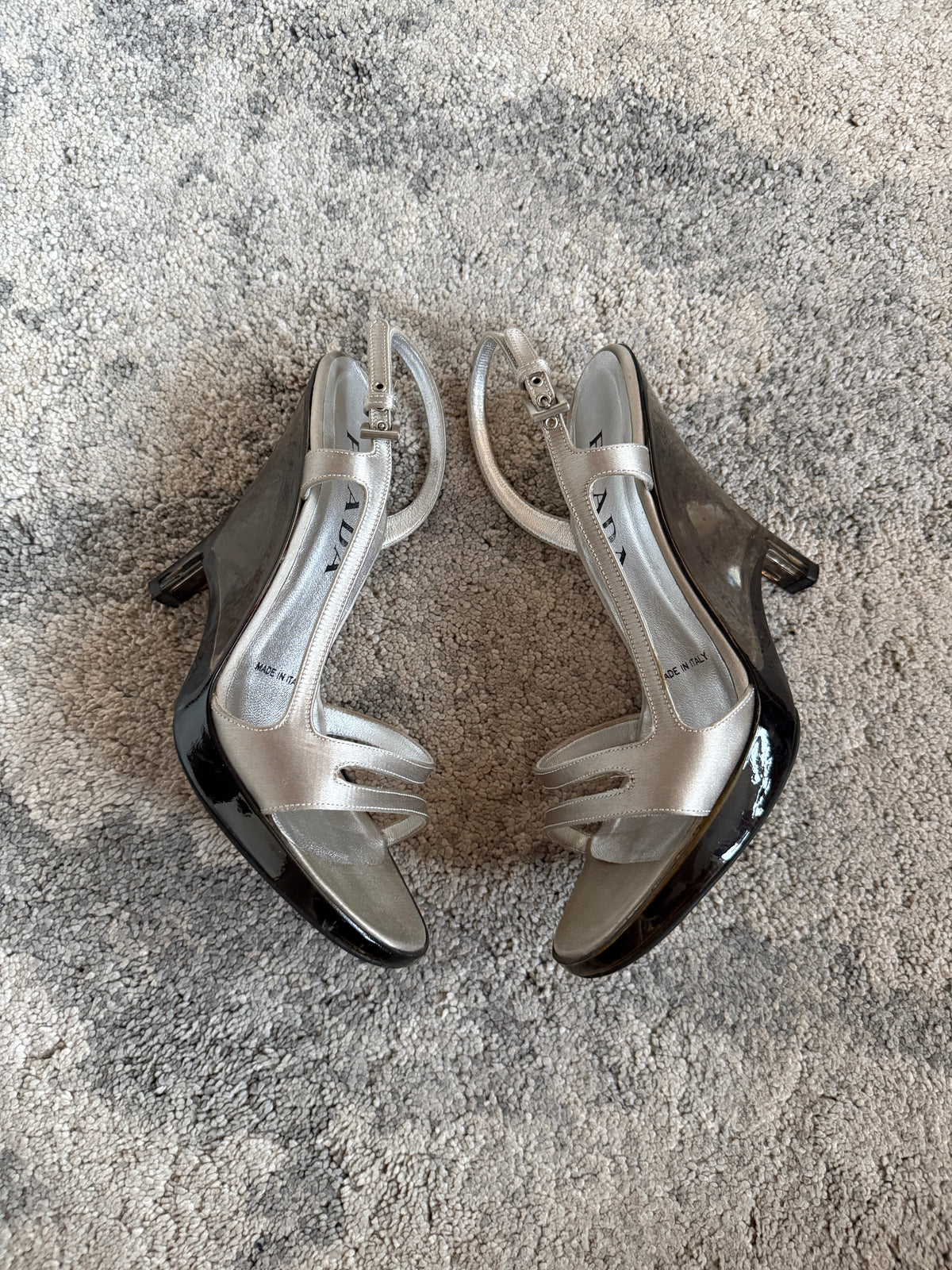 Prada SS1998 glass heels