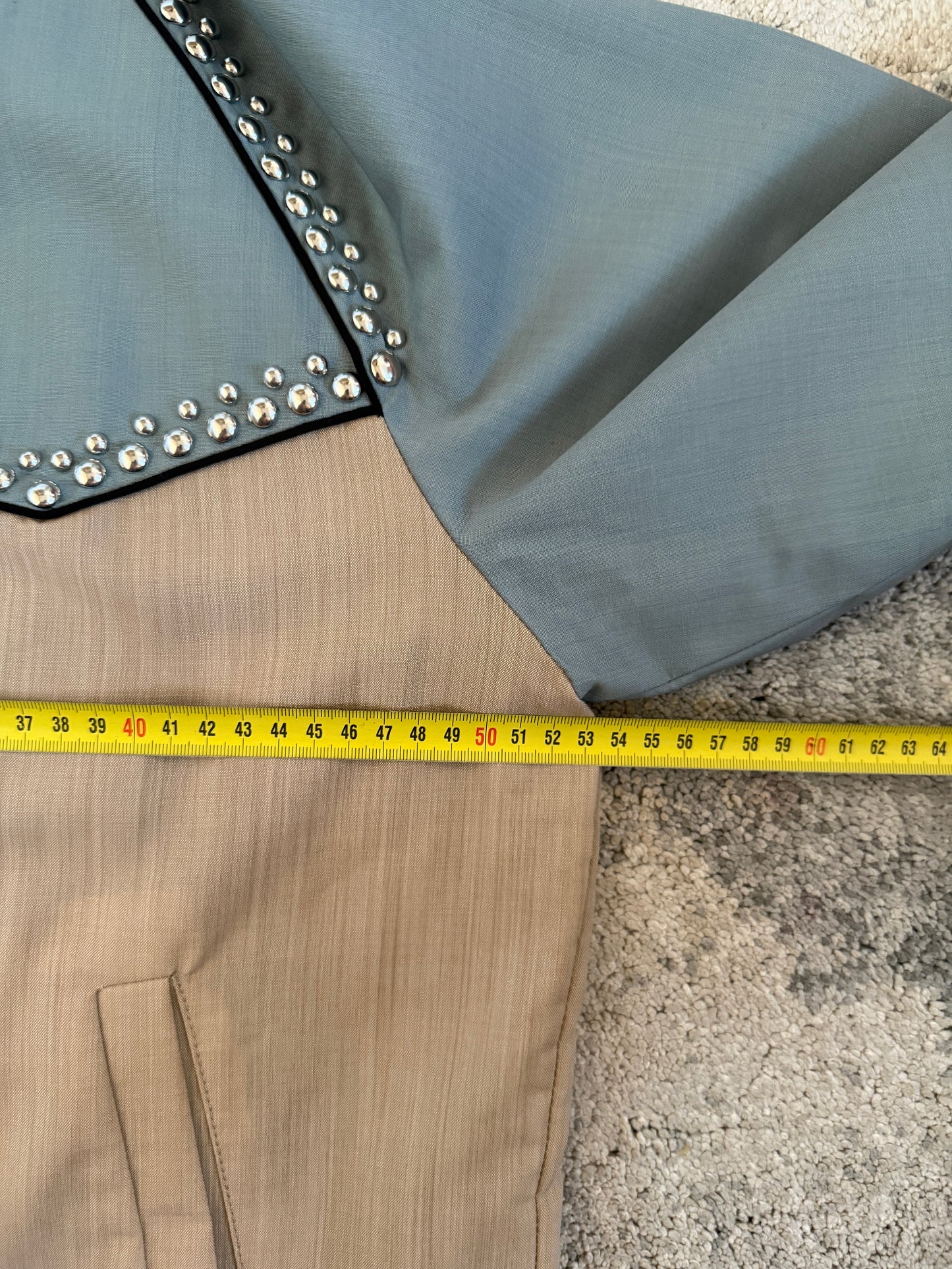 Prada SS2012 wool studded jacket