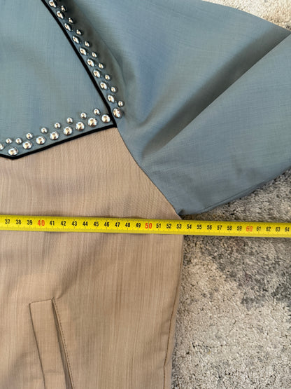 Prada SS2012 wool studded jacket