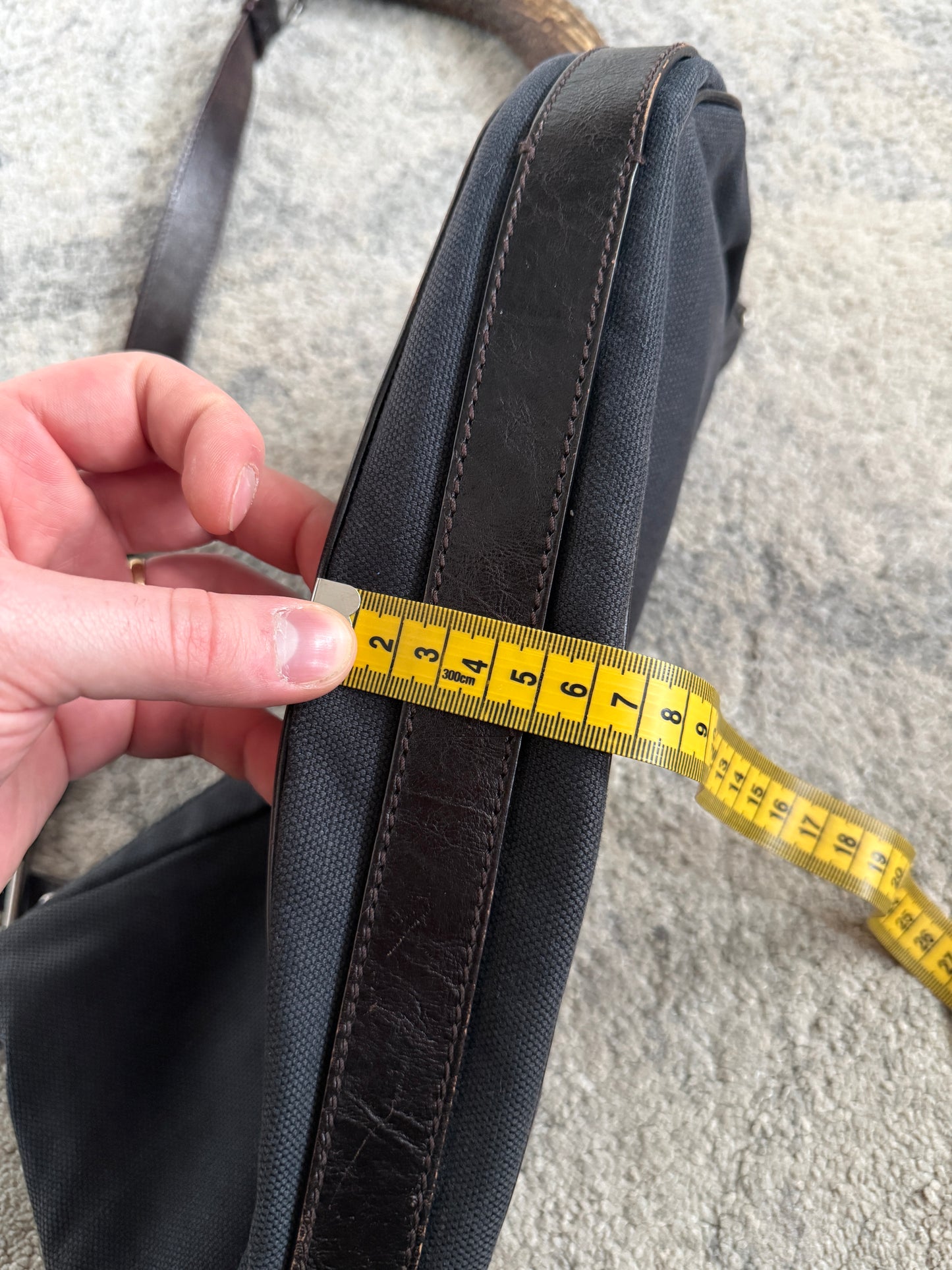 Yves Saint Laurent 2002 Mombasa cotton crossbody bag