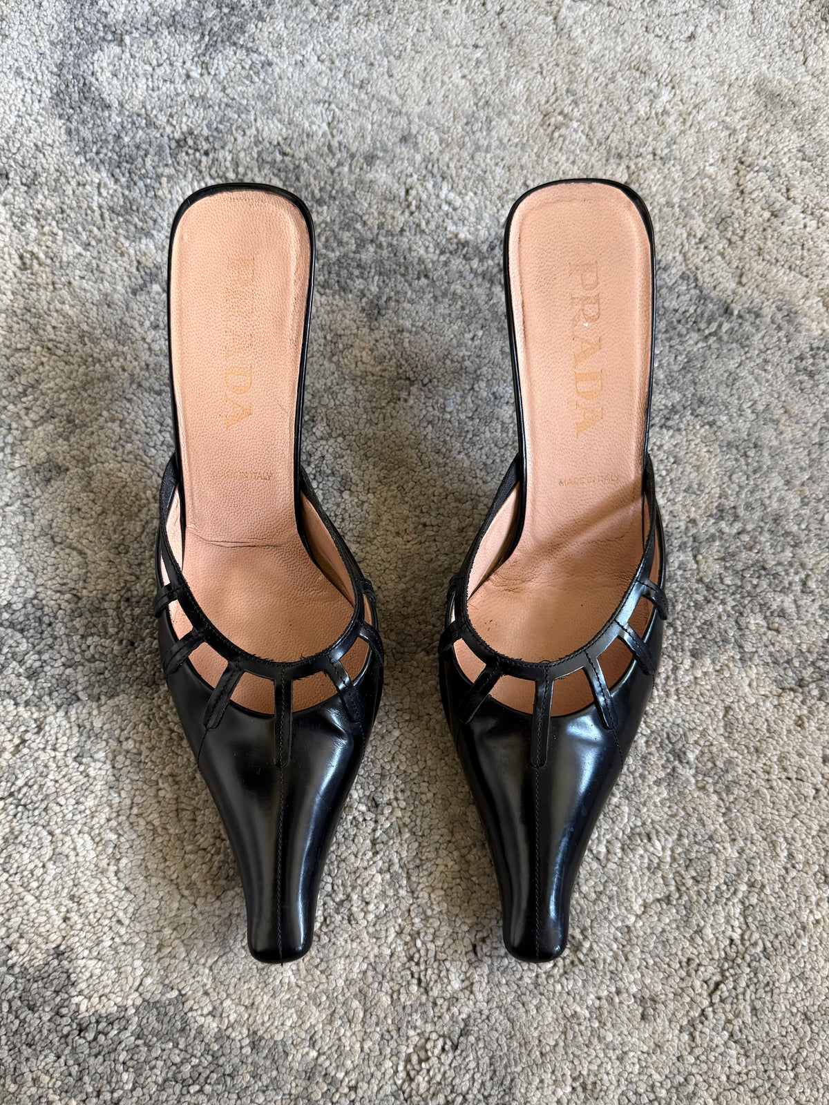 Prada 2000’s leather mules