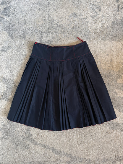 Prada 2000’s cotton pleated skirt