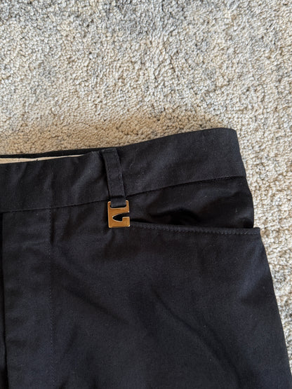 Gucci 1997 cotton flared pants by Tom Ford