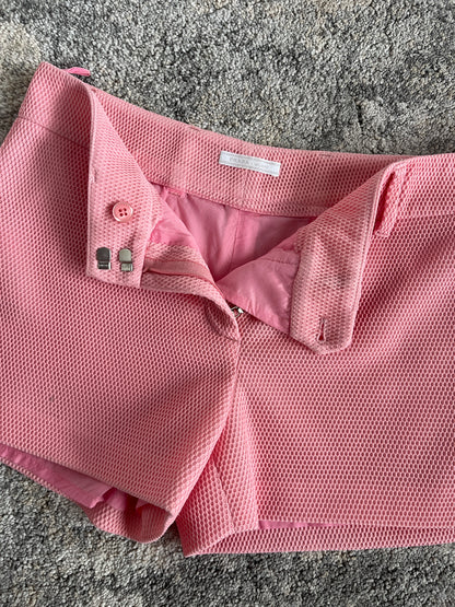 Prada 2010 nylon mesh mini short